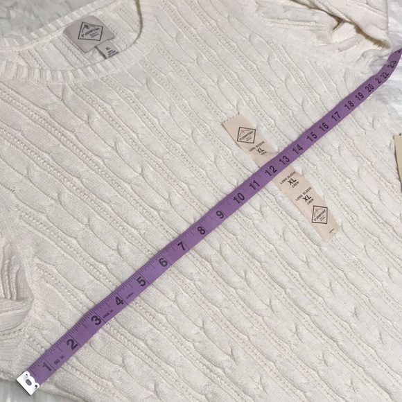 𝅺NWT ST JOHN’S BAY PULLOVER SWEATER XL - Picture 4 of 12